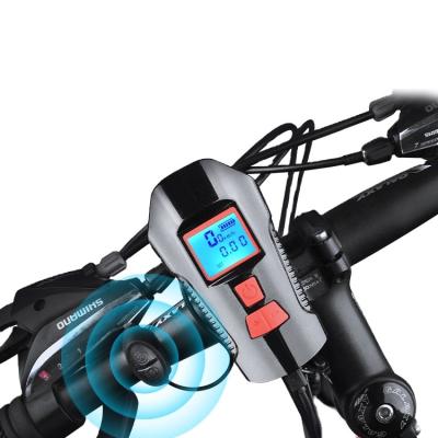 China Hot Sale ABS USB Rechargeable Waterproof Road Bicycle Headlight Safety LED Flashlight Bicycle Cycling Lights Bike Code Meter Lamp for sale