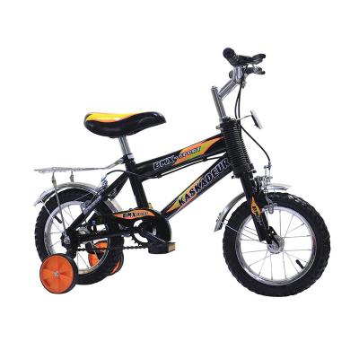 China Training Wheel Bike Black Blue Mini Bicycle Single Speed ​​For Kids Children Bikes Mountain Bmx Bike With Training Wheels 12 14 16 Inch Cycle for sale