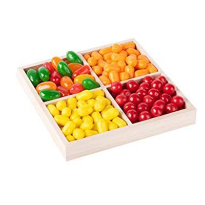 China Viable Wholesale Plain and DIY Unfinished Wood Tray for Storage Candy Organizer Tray for sale