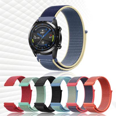 China Adjustable Variable Custom Sport Smart Watch Strap Nylon Velcro Watch Strap For Different Models for sale