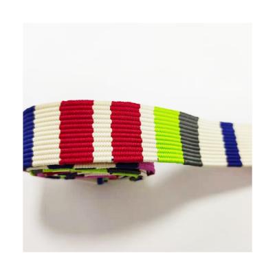 China Multicolor High Elastic Seat Belt Strap Polyester Webbing Woven Belt 36mm Sustainable Development for sale