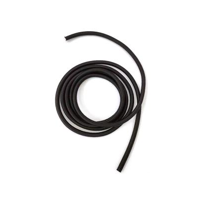 China Factory Sale Hot Wholesale Price Strong Tension Good Elasticity Black Round Elastic Cord for sale