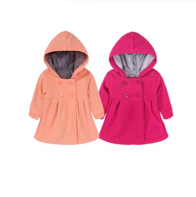 China Anti-wrinkle boutique toddler clothing fashion baby winter hooded coat for babies for sale