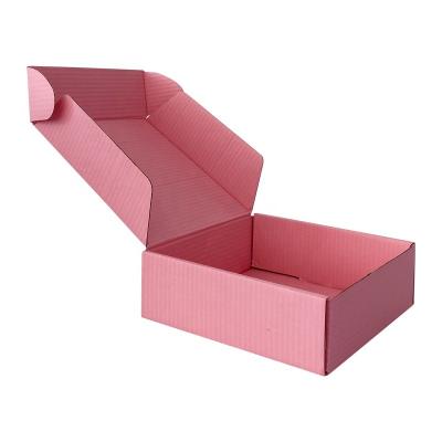 China Factory Wholesale Recyclable Custom Printed Mailing Box Mailing Box With Logo Paper Box Packaging Mailer Postal Shipping Box for sale