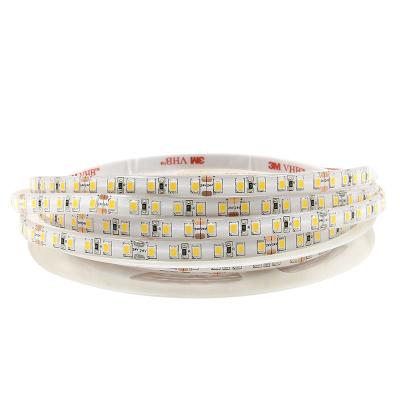 China wholesale hotel dc24v smd2835 120leds per meter silicone ip65 waterproof glue warm white led strip with 5years warranty for sale