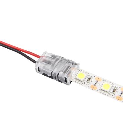 China FPC 3528 led strip light white color 8mm pipe connector for sale