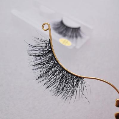 China 25-30 Times 25mm Mink Eyelashes Vendor Fan 3D False Mink Eyelashes for sale