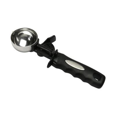 China Viable Stainless Steel Ice Cream Scoop Baking Dough Scoops Melon Balls Serving Fruit Scoop Spoon Tools for sale