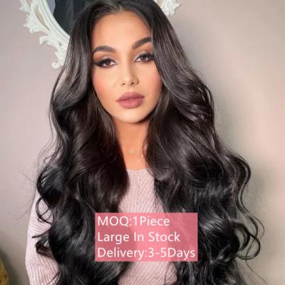 China Addictive Body Wave Peruvian Natural Hair 360 Lace Front Human Hair Full Lace Wigs HD Brazilian Wig For Black Women for sale