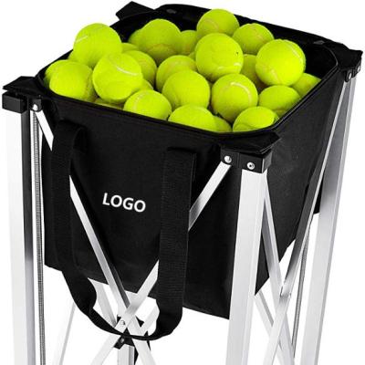 China Cloth + Aluminum Tennsi Ball Bag, Tennis Ball Cart for sale