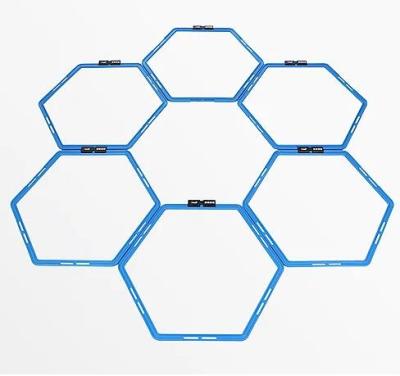 China Hexagonal pp speed agility rings, training rings, workout rings for soccer training equipment for sale