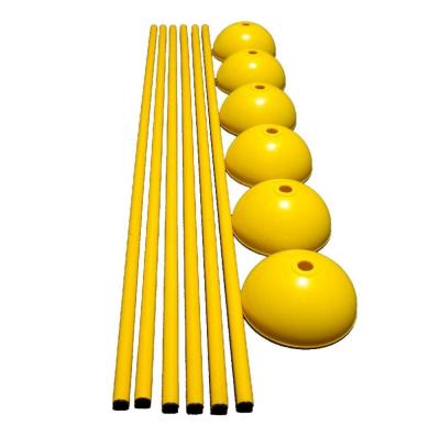 China Soccer Training Speed ​​Soccer Training 25mm Agility Pole Slalom Pole Base for sale