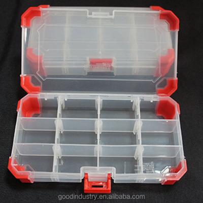 China Hardware Tools Stackable Plastic Storage Wholesale Tool Box Container for sale