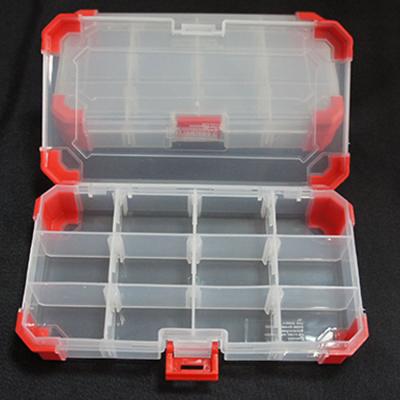 China Hardware Tools Storage Box Promotional Plastic Crate Screw Box Plastic Adjustable Plastic Storage Box for sale