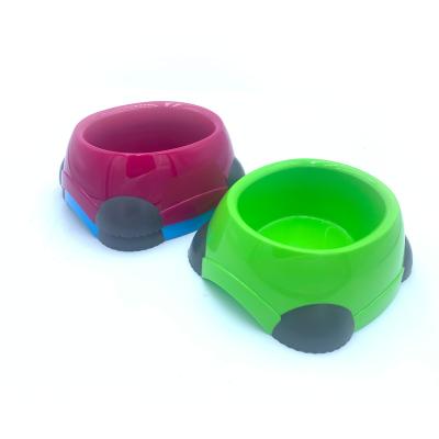 China Fashionable Non Slip PP/TPR Plastic Bowl For Pets To Eat Or Drink Water for sale