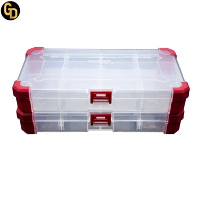 China Hardware Tools Storage Plastic Tool Box With Drawers Plastic Components Box For Tools for sale