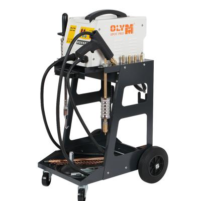 China high quality intelligent induction dent repairing and welding machine with intelligent trolley and single gun 90E with single gun for sale