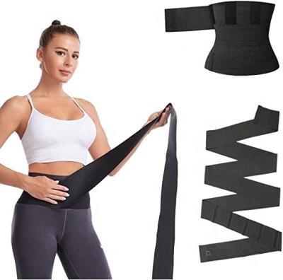 China 80%Nylon+20%Polyester 2.8M Custom Design Neoprene Waist Trainer For Women Under Clothes Waist Wrap Tummy Wraps For Stomach Free Waist for sale