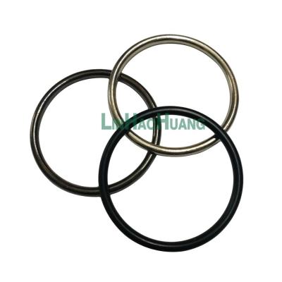 China Color China Supplier Plating Made Metal O Ring Buckles Light Gold Metal Round Ring For Bags And Shoes Flat for sale