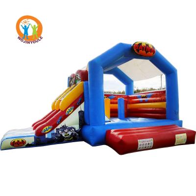 China Outdoor Entertainment Customized Jumping Bouncer House Inflatable Combo Bounce House Castle With Slide For Sale for sale