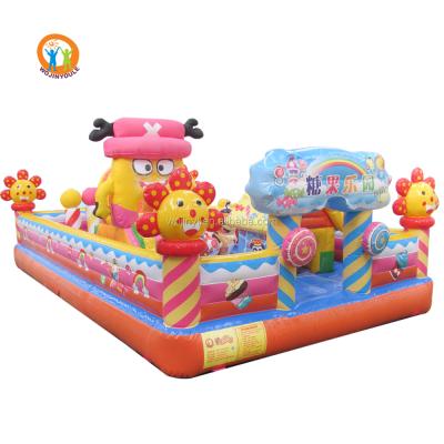 China Best Selling PVC Candy Castle Small Inflatable Bounce House Bounce Jumping House For Sale for sale