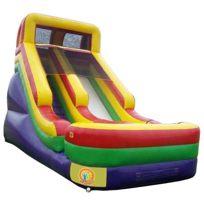 China Outdoor Commercial 6m Playground Slide Dry Height Inflatable Combo Water Slides For Sale PVC for sale