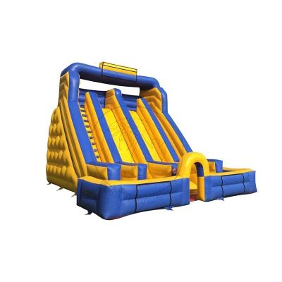 China PVC Super Durable Dry Ground Inflatable Slide In Bouncer Castle Slides Sport Games for sale