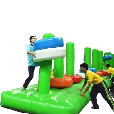 China Kids Adult Inflatable Tower Puzzle Hot Selling Inflatable Game for sale