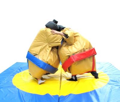 China Delightful outdoor sport game high quality inflatable sumo suits kids inflatable adults sumo suits fighting games in sale for sale