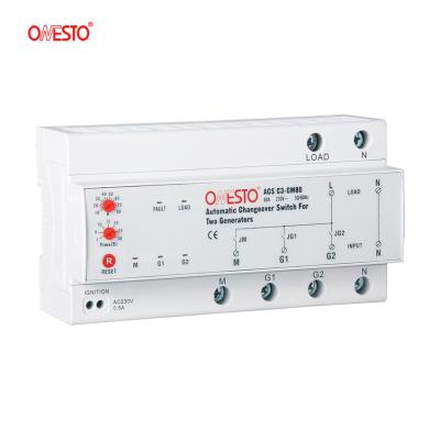 China Inverter Automatic Transition Electrical Switch For Generator 80A Switch ACS C3-CM80 for sale