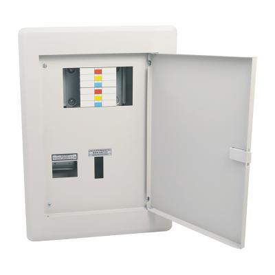 China Galvanized Steel Industrial Distribution Boards 3 Phase 4 Way Outdoor Distribution Board Type Power Distribution Box for sale