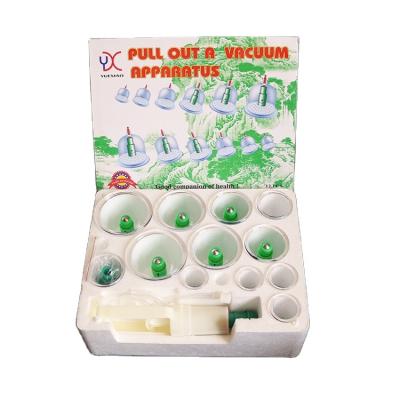 China Body Cupping Set Magnetic Pull Out Vacuum Apparatus 12 Cup Cupping Hijama for sale