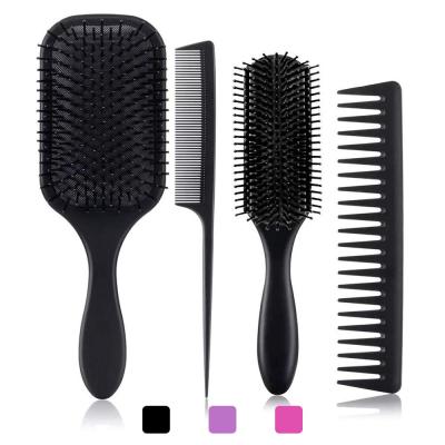 China Masterlee Nondisposable Hot Sale In Amazon Professional Airbag Brush Paddle Brush Parting Hair Set Brush for sale