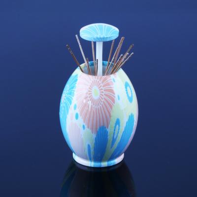 China Viable Plastic Decoration Ornaments Automatic Dispenser Automatic Storage Toothpick Pressure Toothpick Storage Box for sale