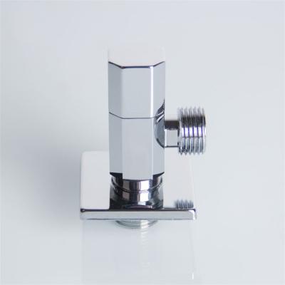 China General Inlet Control Water Toilet Brass 90 Degree Angle Valve for sale