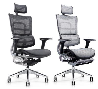 China Modern Office Manager Furniture Conference Table Chairs High Back Mesh Executive Chair (Height) Adjustable for sale