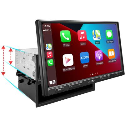 China ATOTO F7 1&2 Amplifier Din Car Stereo Radio Wireless CarPlay&Android Auto, 1280*720 QLED Display HD Live Rearview Mirror Link SXM Input for sale