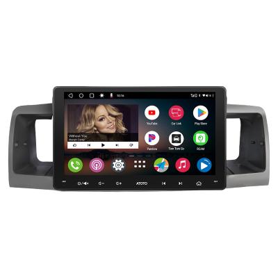 China Android ATOTO GPS Auto Navigation 2 Din Android 9 Inch Touch Screen Car Player Android Video Music Car Stereo For Toyota Corolla 2008 for sale