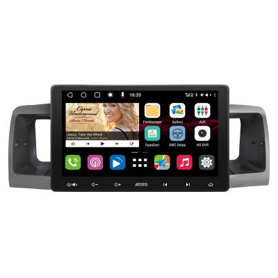 China ATOOT S810 Android 10 Inch Autoradio GPS Navigation Autoradio Universal Car 2+32GB Wifi BT Android Car Audio For Toyota Corolla for sale