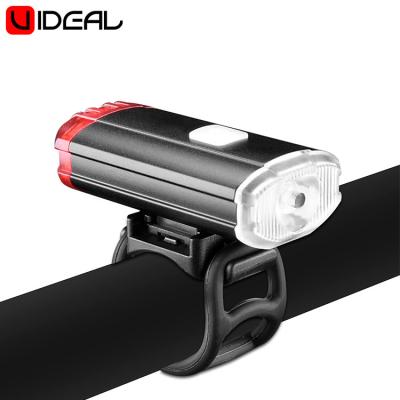 China 2 in 1 Helmet Bicycle Front Light USB Rechargeable Bicycle Lights Front 800mAh Bike Light 6.4*3.2*2.5cm for sale