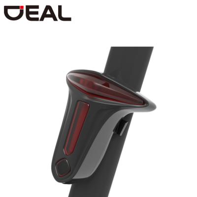 China U-IDEAL-highlight tpye brake induction bicycle tail light 91x75x51mm for sale