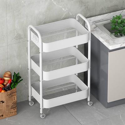 China Viable Restaurant Multifunctional Serving Cart Food Trolley Cart Storage Rolling Rack for sale