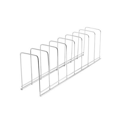 China Sustainable Household Kitchen Drain Storage Rack Table Finishing Stainless Steel Plate Rack for sale