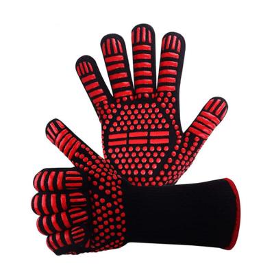 China Industrial BBQ Gloves High Temperature Resistance Abrasion Resistance Non Slip Oven for sale