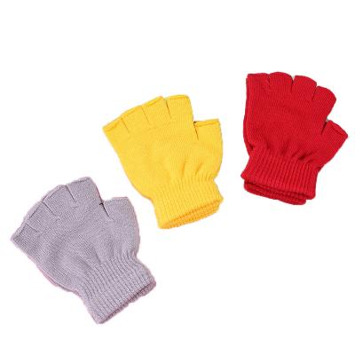 China Factory Made Various Acrylic Fiber Winter Fingerless 9 Mittens for sale