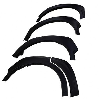 China Large ABS Material Accessories Splash Guards Car Wheel Rim Eyebrow Protector for sale