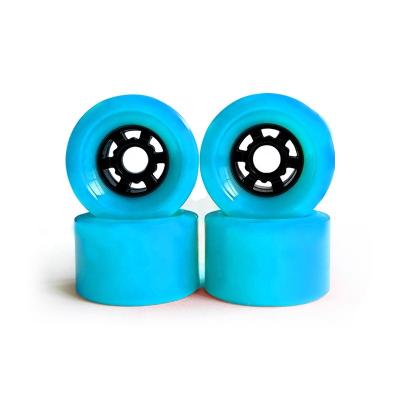 China High Quality 83mm Height 78A Longboard PU Electric Skateboard Wheels for sale