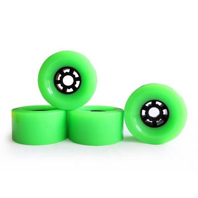 China Custom Longboard Factory Direct Size PU 97*52mm Skateaboard Longboard Wheels for sale