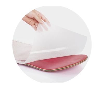 China Anti Slip Griptape High Viscosity Longboard Deck Clear For Longboard Skateboard for sale