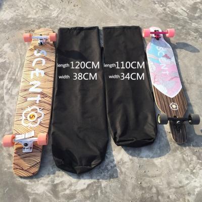 China Oxford Waterproof Fabric Longboard Bags 120cm 110cm 87cm Bags Backpack Electric Skateboard Longboard Bags for sale